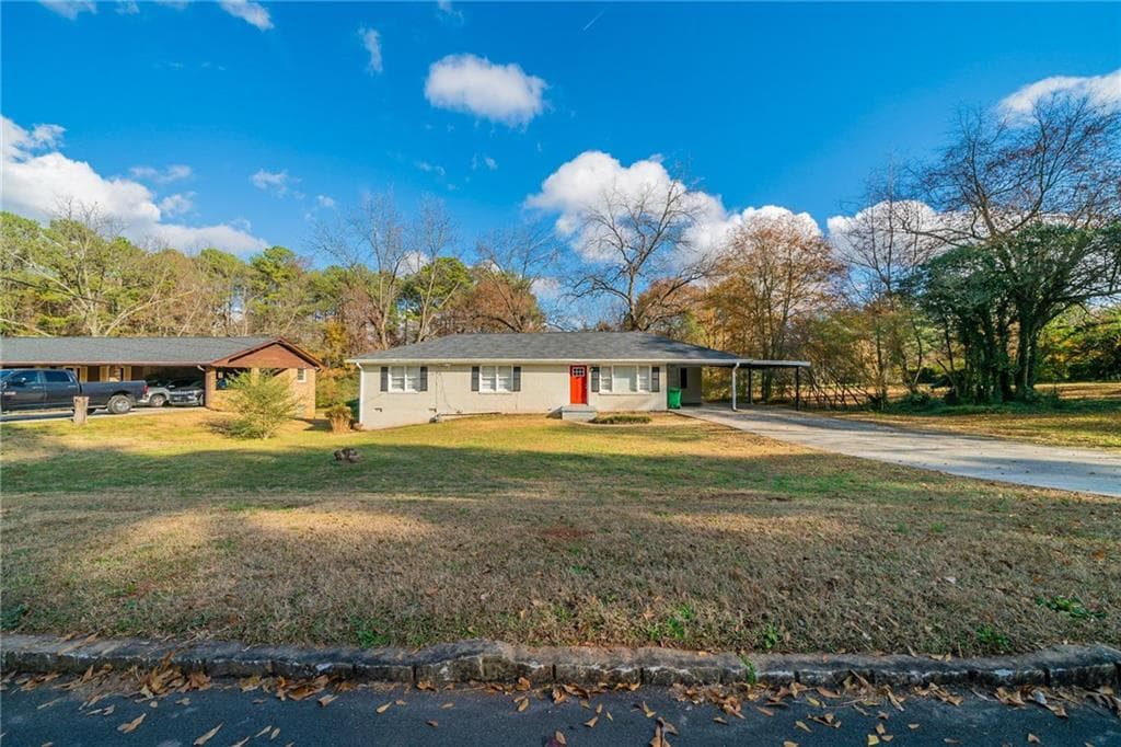 3 bedroom, 2 bathroom single family residence sold at 1868 Mclain Lane, Decatur, GA 30035