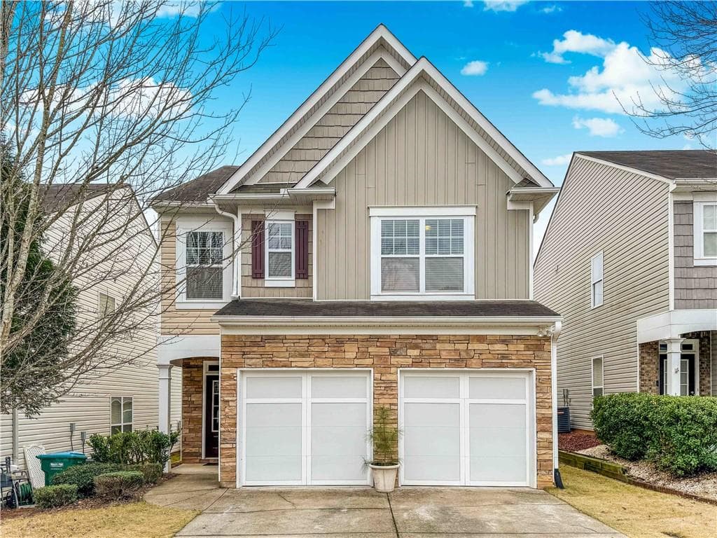 3 bedroom, 3 bathroom single family residence sold at 703 Mountain Laurel Drive, Canton, GA 30114