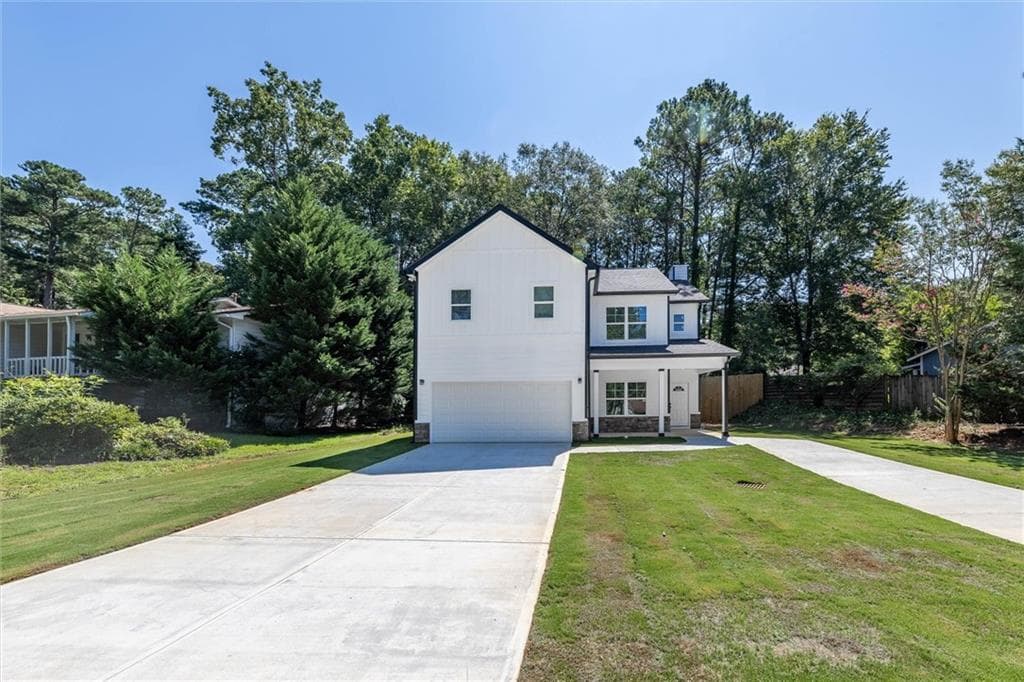 4 bedroom, 3 bathroom, 2,062 sq ft single family residence sold at 9180 Woodgreen Way, Jonesboro, GA 30238