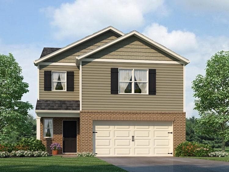 3 bedroom, 3 bathroom single family residence sold at 211 Oak View Lane, Dallas, GA 30157