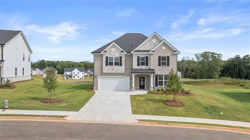 5 bedroom, 3 bathroom single family residence sold at 1008 BLUE JUNIPER Circle, Loganville, GA 30052