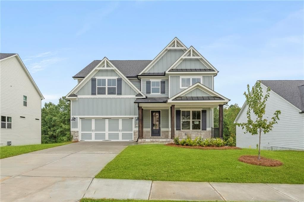 4 bedroom, 3 bathroom single family residence sold at 156 Mountain Ashe Lane, Dallas, GA 30132