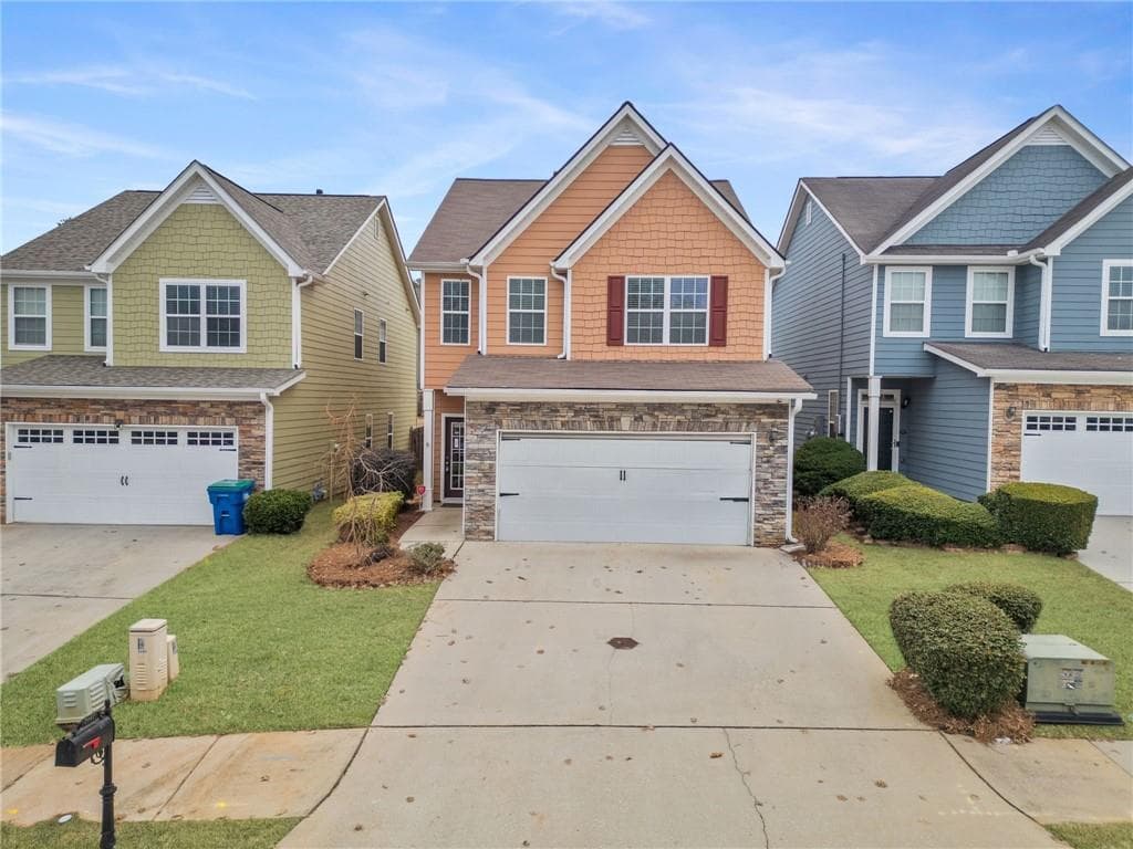 3 bedroom, 3 bathroom, 1,825 sq ft single family residence sold at 7167 Rigel Bend, Atlanta, GA 30331