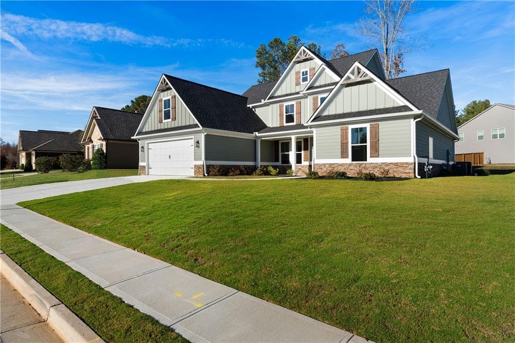 4 bedroom, 5 bathroom, 2,816 sq ft single family residence sold at 107 Durana Crossing, Dallas, GA 30132