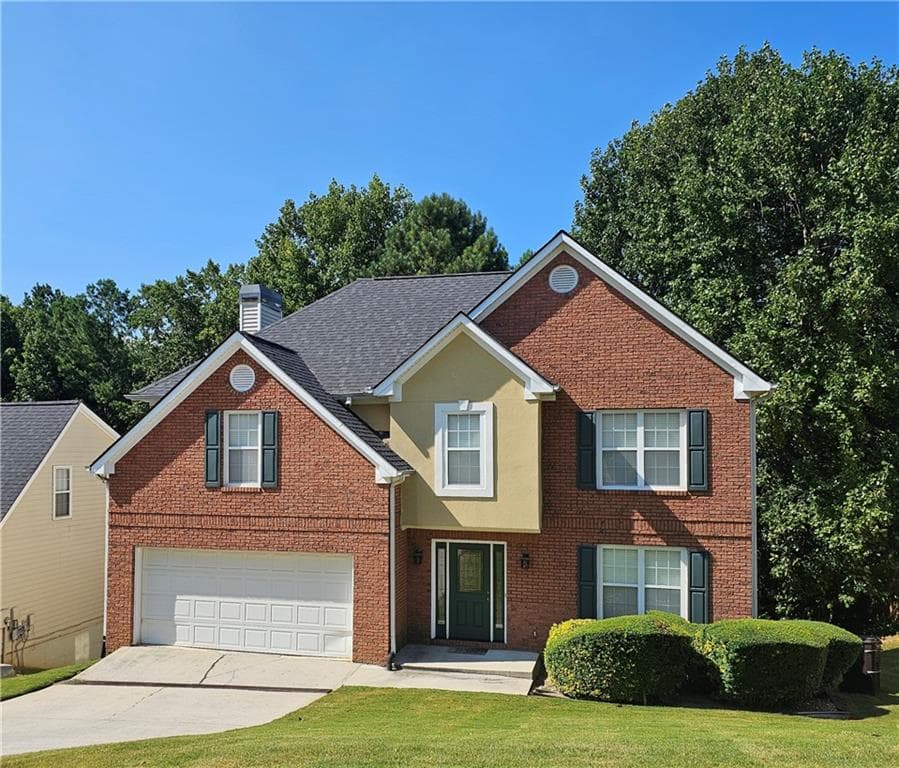 4 bedroom, 3 bathroom single family residence sold at 3717 Lockerbie Lane, Powder Springs, GA 30127