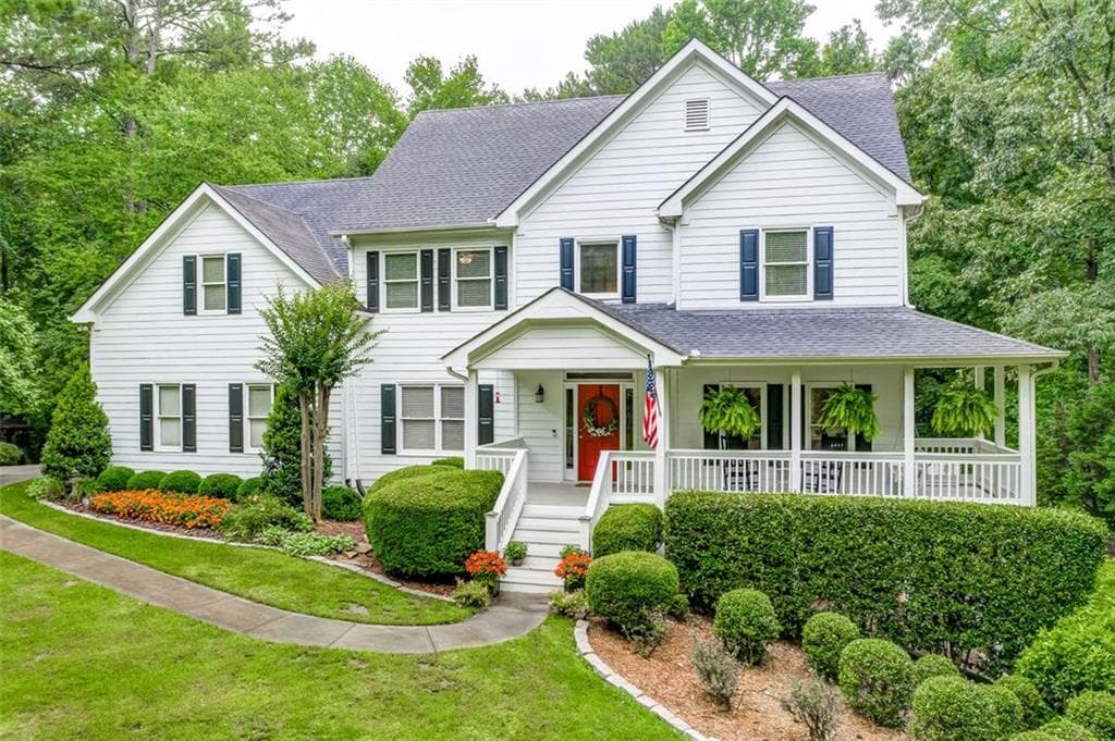 6 bedroom, 5 bathroom single family residence sold at 1109 WILEY BRIDGE Road, Woodstock, GA 30188