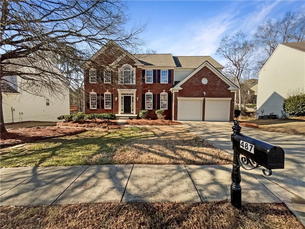5 bedroom, 4 bathroom, 4,432 sq ft single family residence sold at 487 Skiles Court, Suwanee, GA 30024