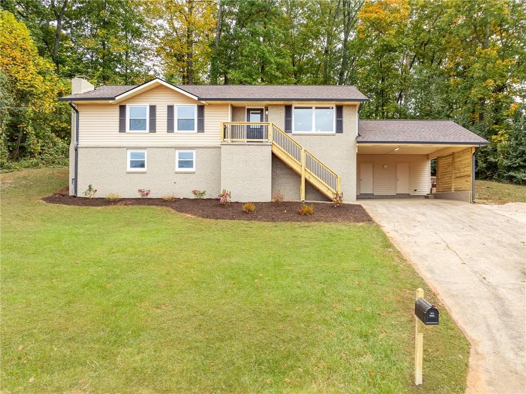 4 bedroom, 3 bathroom single family residence sold at 140 Wildwood Drive, Cartersville, GA 30120