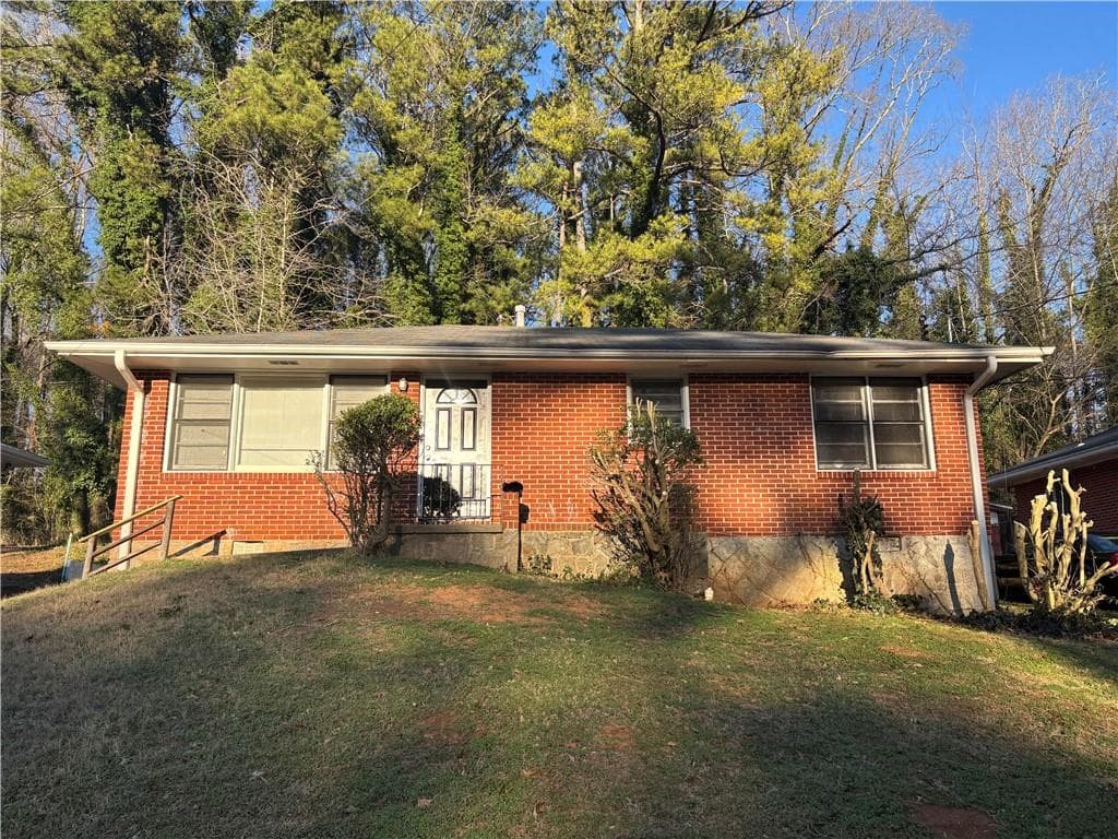 3 bedroom, 1 bathroom, 1,100 sq ft single family residence sold at 2028 Wells Drive, Atlanta, GA 30311