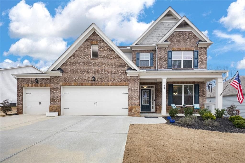 4 bedroom, 3 bathroom, 3,236 sq ft single family residence sold at 7350 Rambling Vale, Cumming, GA 30028