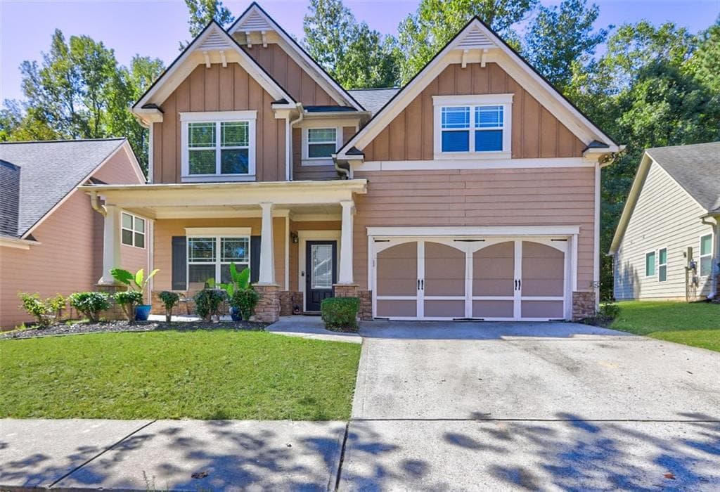 4 bedroom, 3 bathroom single family residence sold at 4233 Creekrun Circle, Buford, GA 30519