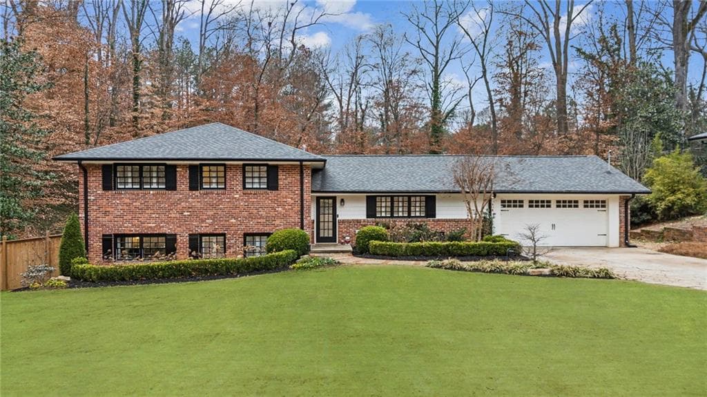 4 bedroom, 3 bathroom, 2,438 sq ft single family residence sold at 5572 Sherrell Drive, Atlanta, GA 30342