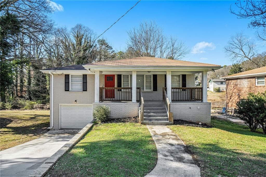 3 bedroom, 1 bathroom single family residence sold at 3860 WISTERIA Lane, Atlanta, GA 30331