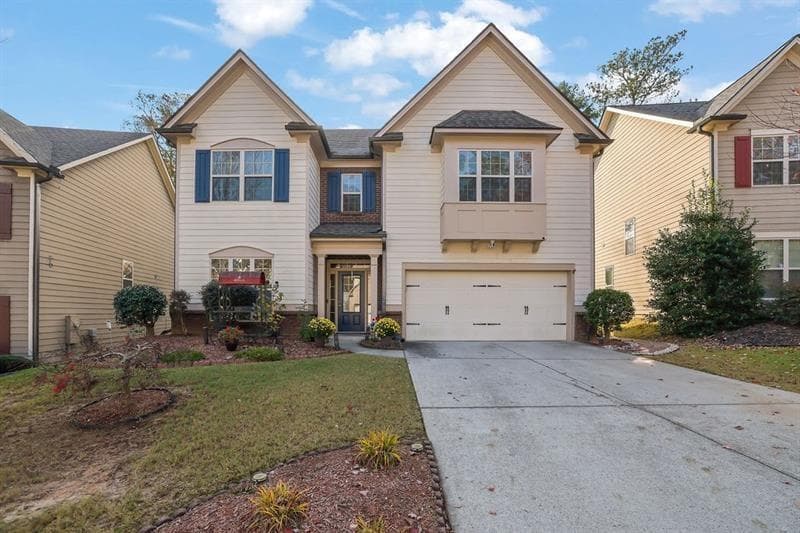 4 bedroom, 3 bathroom, 2,554 sq ft single family residence sold at 2173 Misty Brook Court, Buford, GA 30519