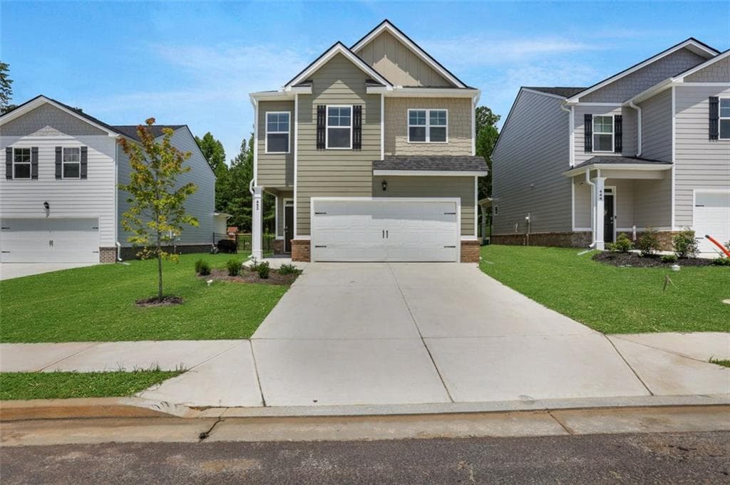 4 bedroom, 3 bathroom single family residence sold at 452 SHASTA Court, Hoschton, GA 30548
