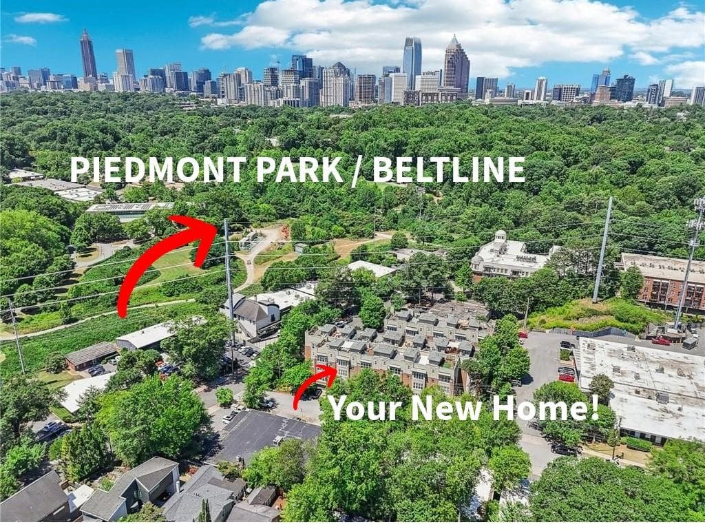 2 bedroom, 3 bathroom townhouse sold at 1374 Dutch Valley Place, Atlanta, GA 30324
