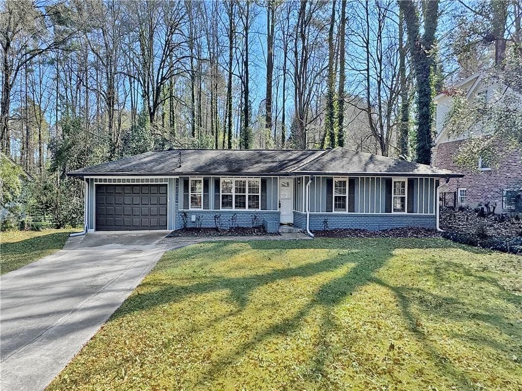 3 bedroom, 2 bathroom, 1,347 sq ft single family residence sold at 6545 Wright Road, Atlanta, GA 30328