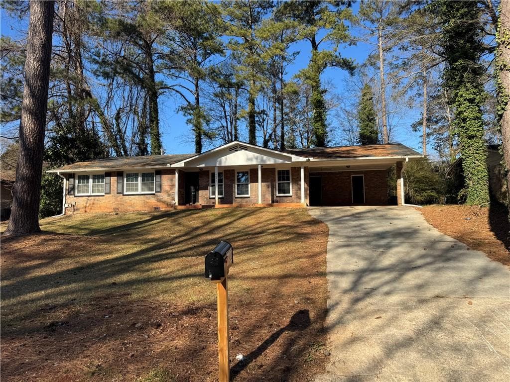 3 bedroom, 2 bathroom, 1,565 sq ft single family residence sold at 4096 Marquette Court, Decatur, GA 30034