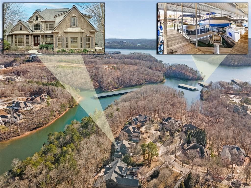 6 bedroom, 6 bathroom single family residence sold at 6217 Random Winds Bluff, Gainesville, GA 30506