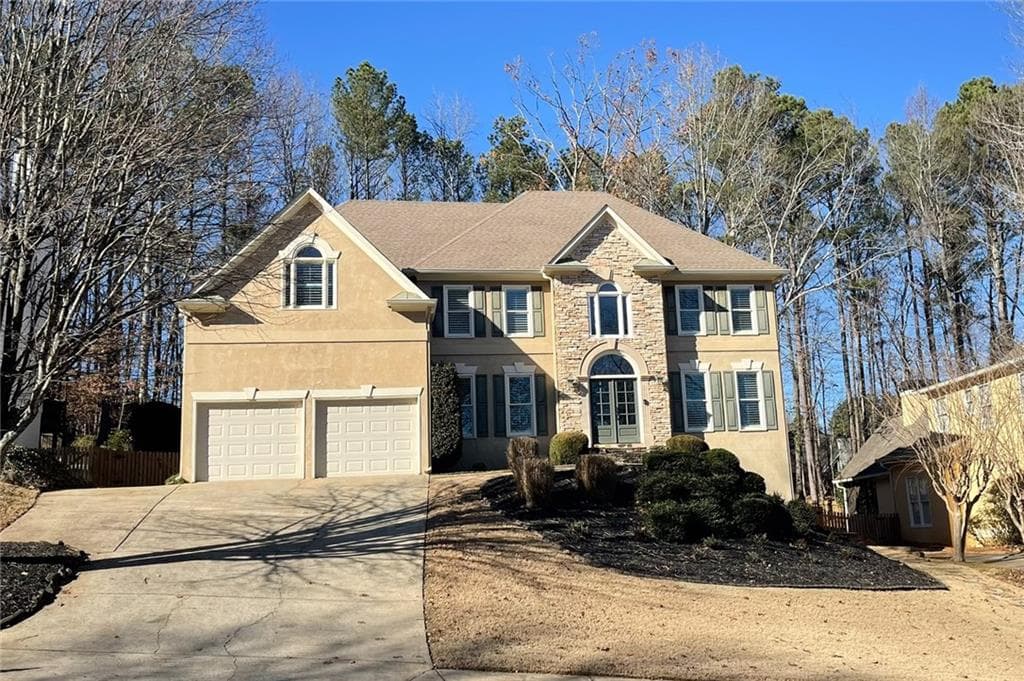 6 bedroom, 5 bathroom, 5,074 sq ft single family residence sold at 308 HILLPINE Drive, Woodstock, GA 30189