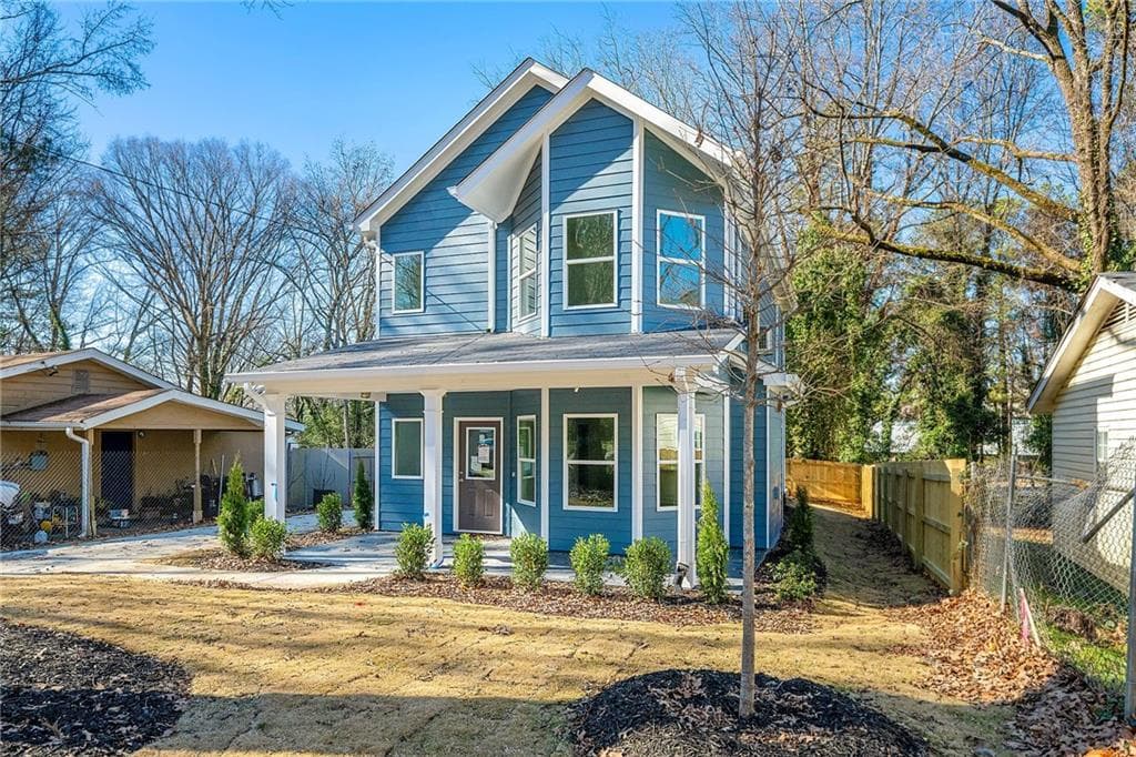 3 bedroom, 3 bathroom, 1,550 sq ft single family residence sold at 1080 Wedgewood Drive, Atlanta, GA 30318