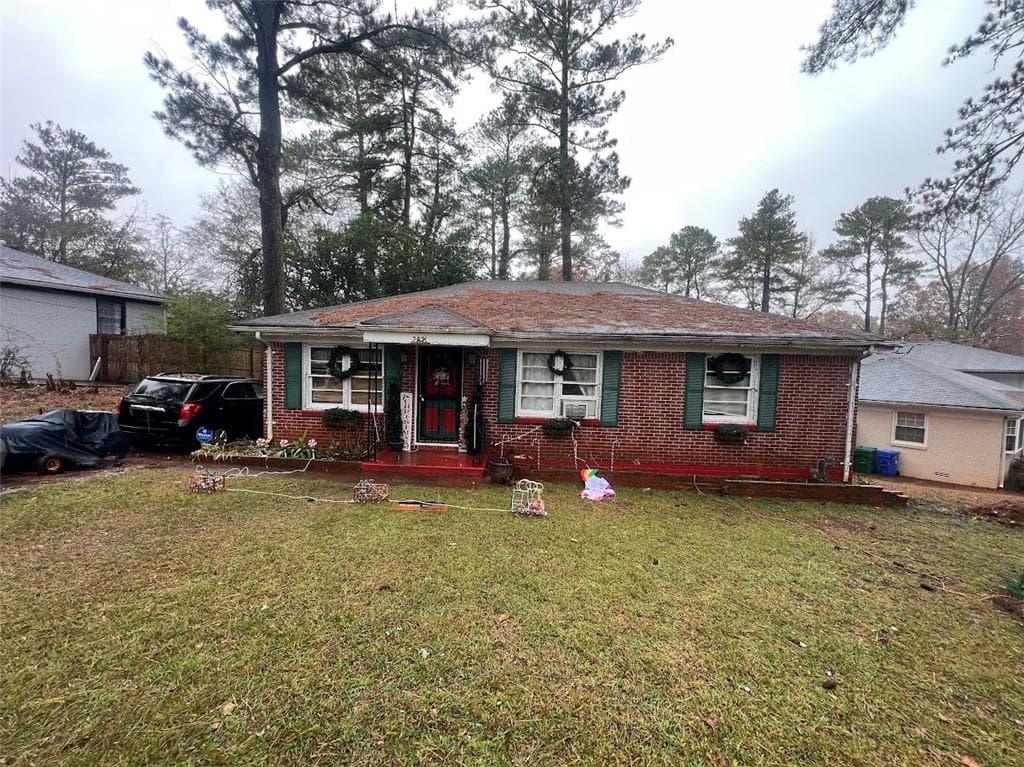 3 bedroom, 1 bathroom single family residence sold at 2621 Patrick Court, Atlanta, GA 30317