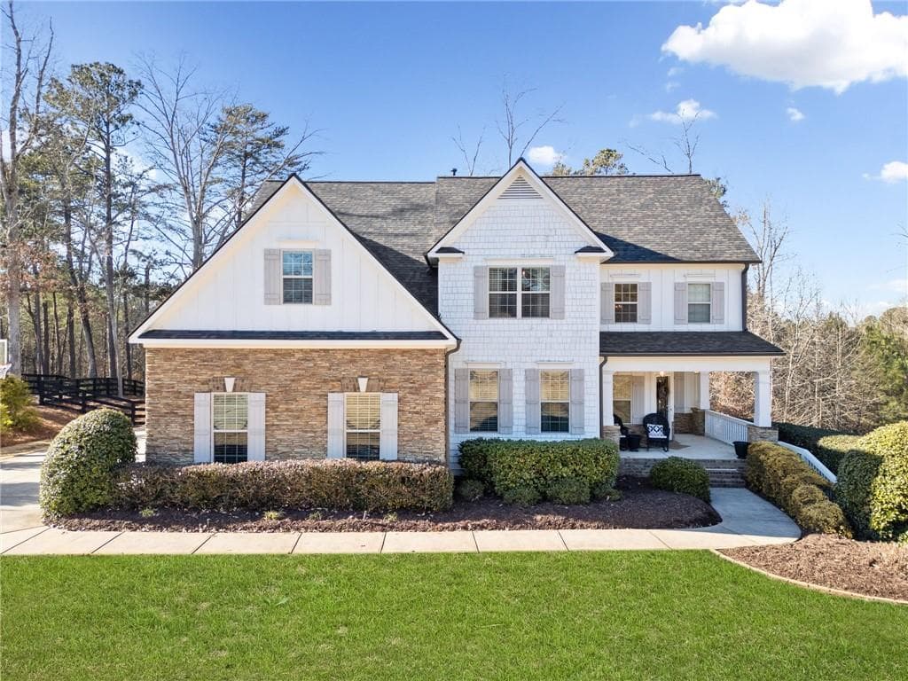 5 bedroom, 5 bathroom, 5,168 sq ft single family residence sold at 1626 Heritage Pass, Alpharetta, GA 30004