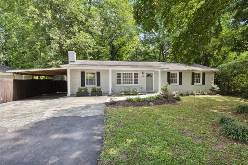 3 bedroom, 2 bathroom, 1,655 sq ft single family residence sold at 279 Terrydale, Marietta, GA 30067
