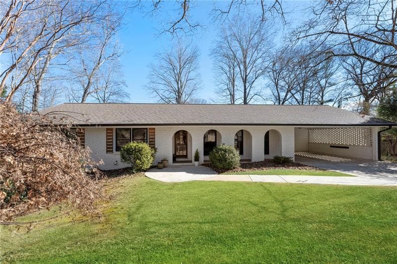 3 bedroom, 2 bathroom, 2,492 sq ft single family residence sold at 4107 Winding Valley Drive, Smyrna, GA 30082