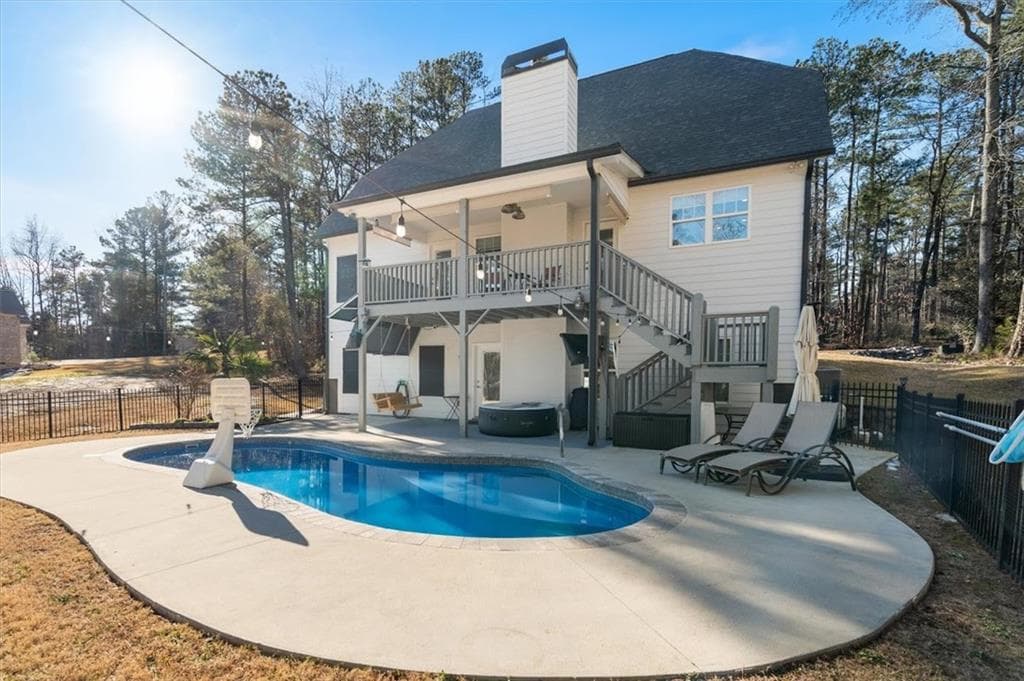 4 bedroom, 5 bathroom single family residence sold at 4201 Green Court, Villa Rica, GA 30180