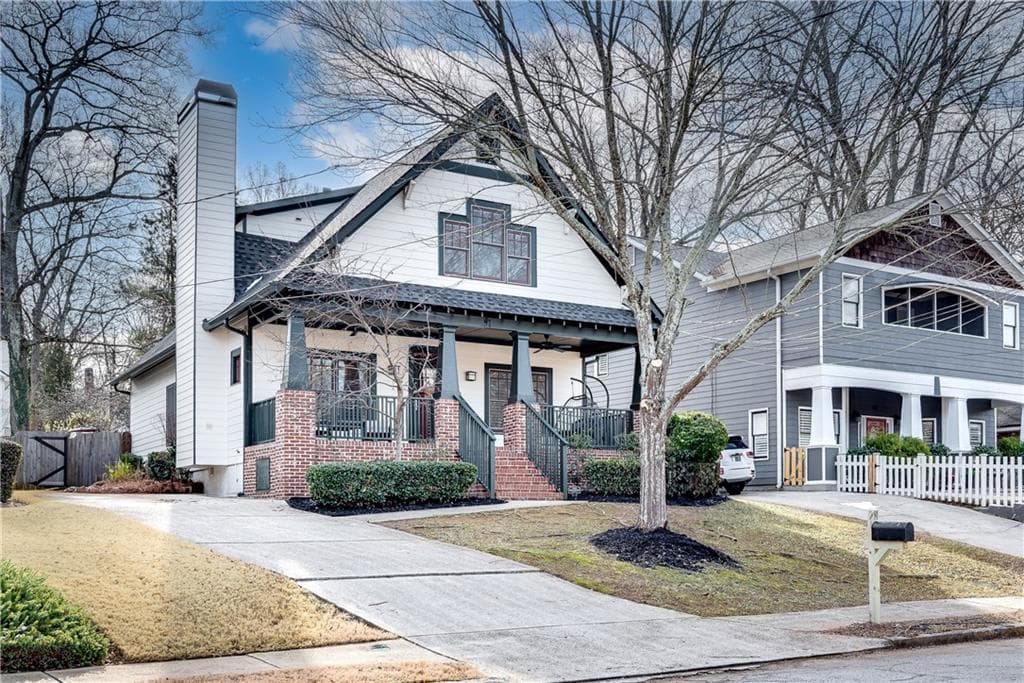 3 bedroom, 4 bathroom, 2,440 sq ft single family residence sold at 91 Lakeview Drive, Atlanta, GA 30317