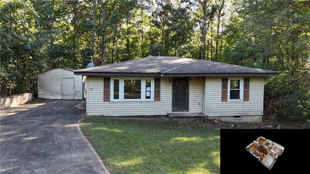 2 bedroom, 2 bathroom single family residence sold at 410 Picketts Mill Road, Dallas, GA 30157