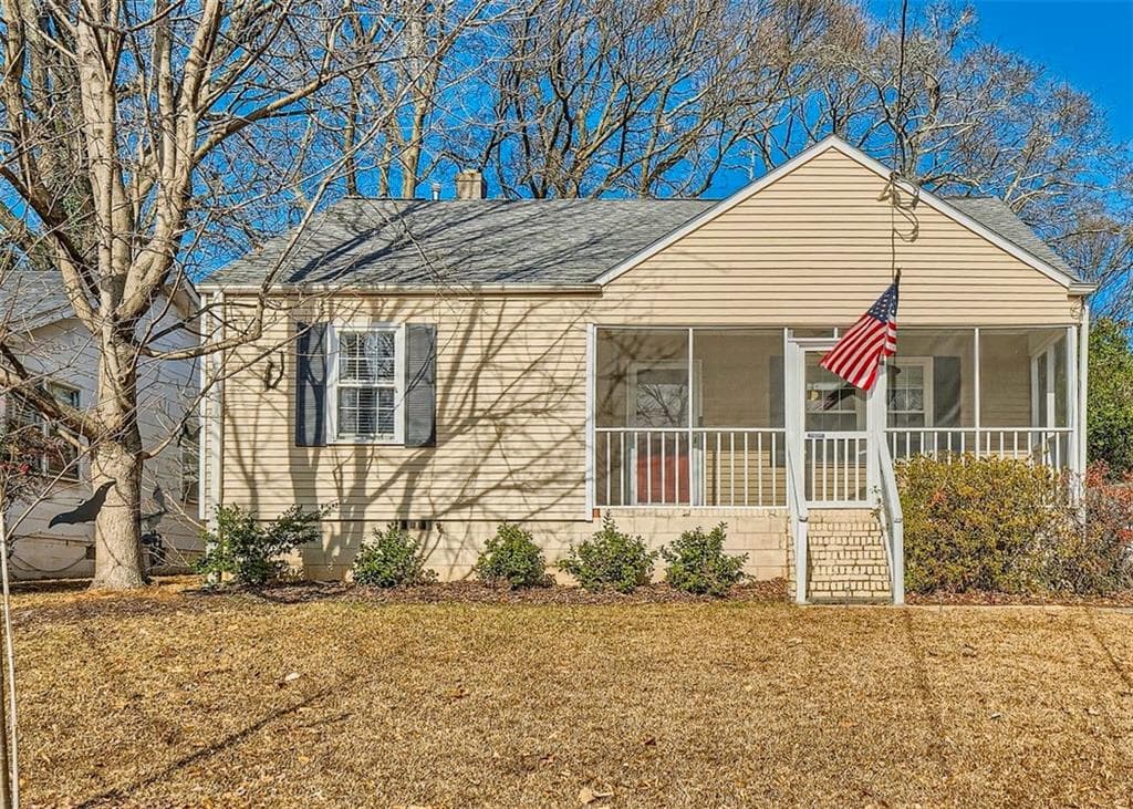 3 bedroom, 2 bathroom, 1,375 sq ft single family residence sold at 461 Trabert Avenue, Atlanta, GA 30309