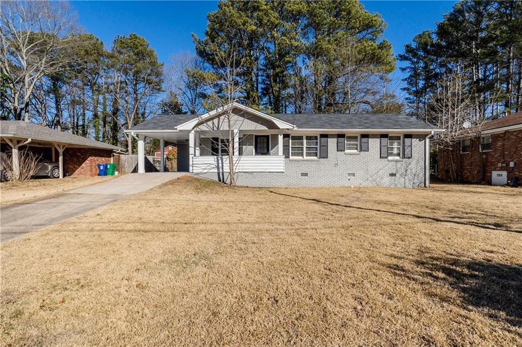 3 bedroom, 2 bathroom, 1,080 sq ft single family residence sold at 3582 Swallow Lane, Decatur, GA 30032