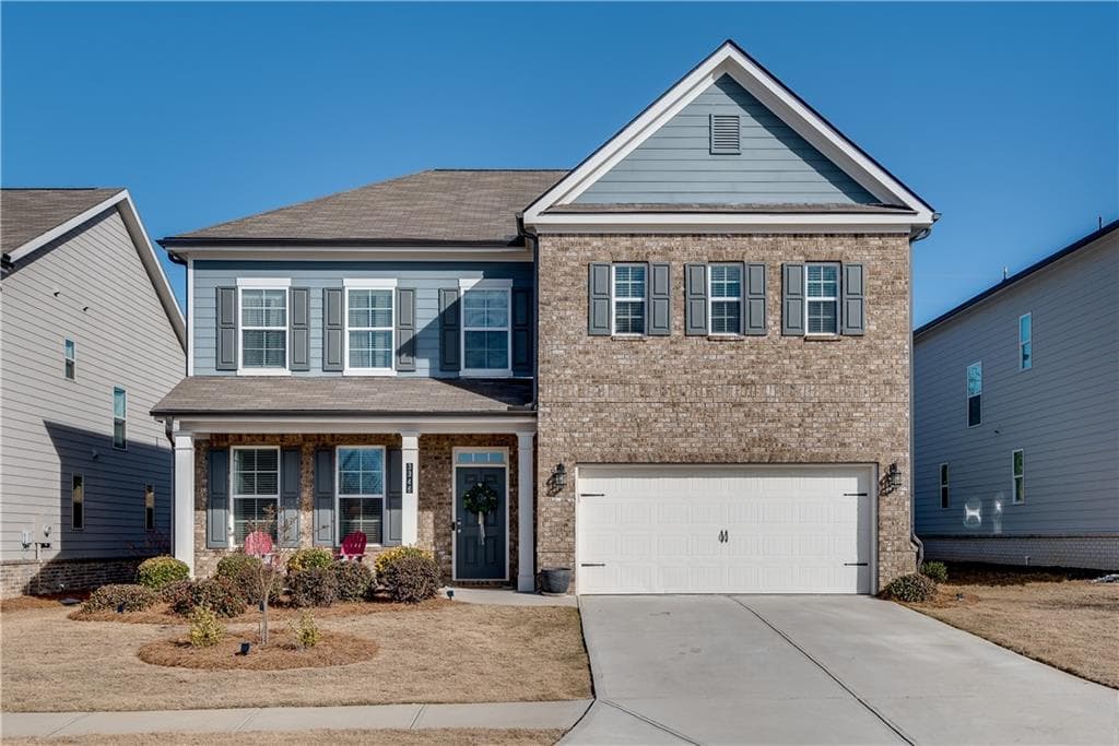 4 bedroom, 3 bathroom single family residence sold at 3346 Long Creek Drive, Buford, GA 30519