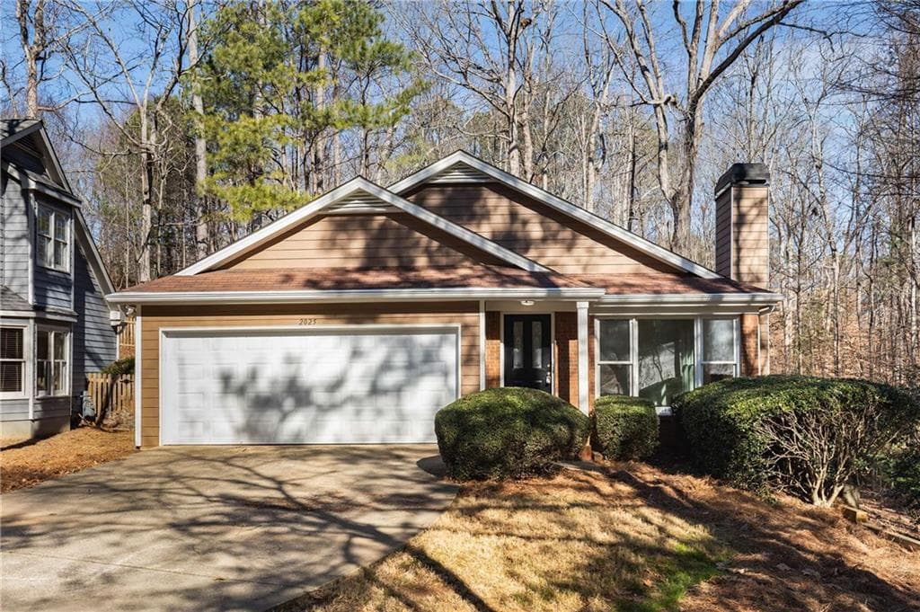 3 bedroom, 3 bathroom, 2,150 sq ft single family residence sold at 2025 Eagle Glen Road, Alpharetta, GA 30022