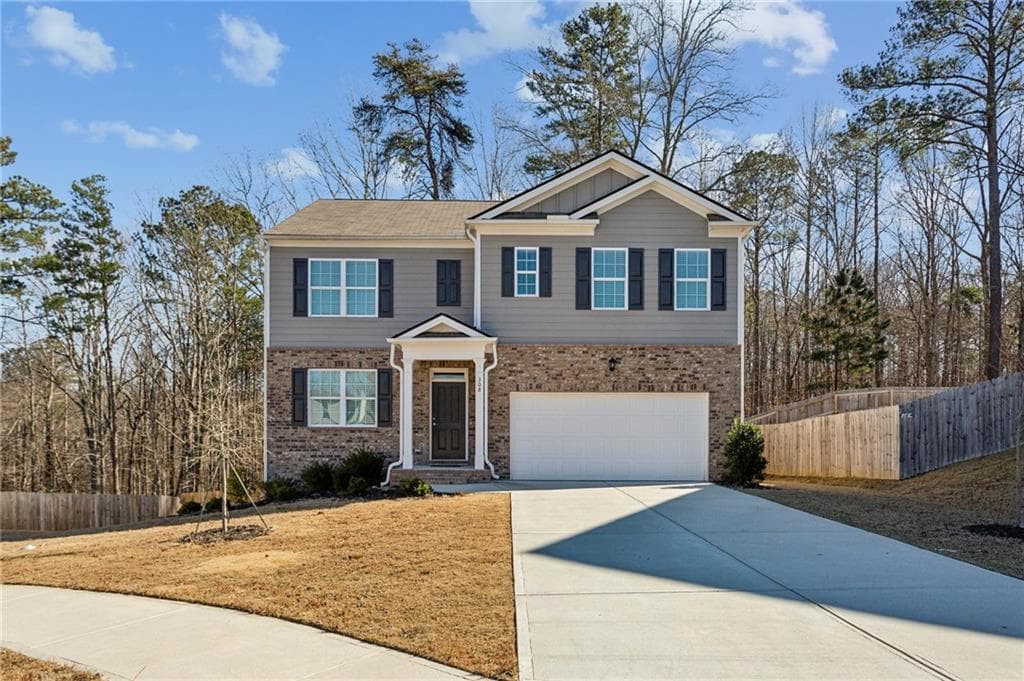 6 bedroom, 4 bathroom single family residence sold at 308 Deer Run Drive, Dallas, GA 30132