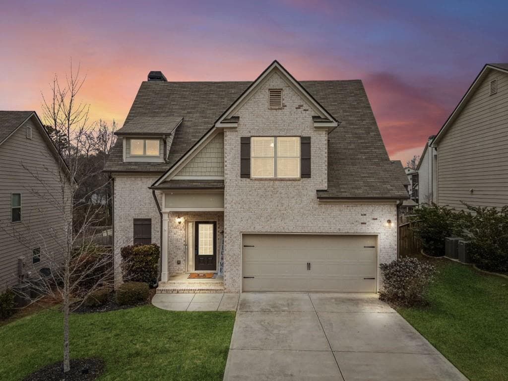 3 bedroom, 3 bathroom single family residence sold at 190 Muscogee Drive, Hoschton, GA 30548