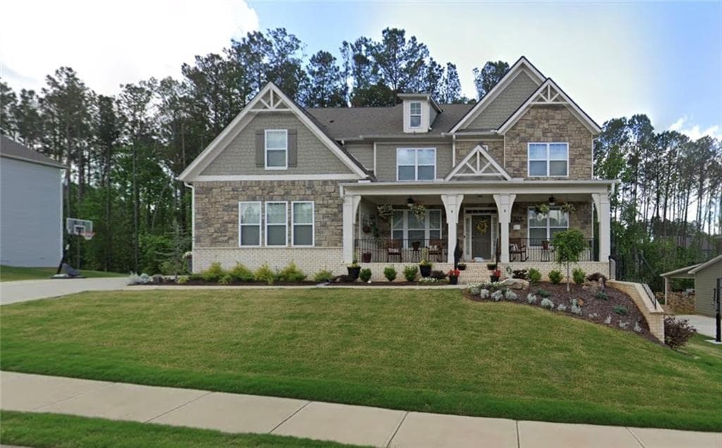 5 bedroom, 4 bathroom single family residence sold at 180 Sagamore Court, Dallas, GA 30132