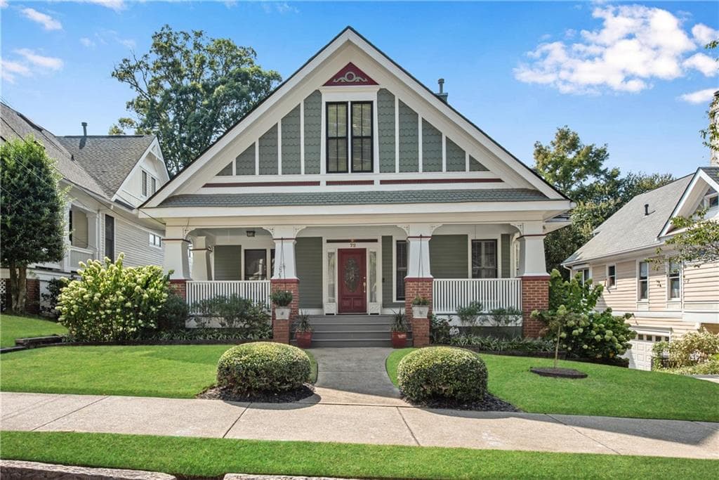 6 bedroom, 6 bathroom single family residence sold at 72 Waddell Street, Atlanta, GA 30307