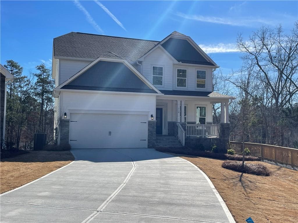 5 bedroom, 4 bathroom single family residence sold at 310 Boundless Lane, Canton, GA 30114