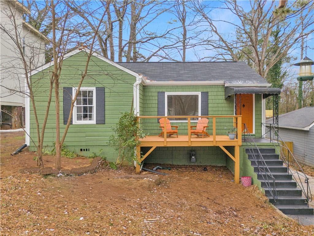 2 bedroom, 1 bathroom single family residence sold at 1783 Pennington Place, Atlanta, GA 30316