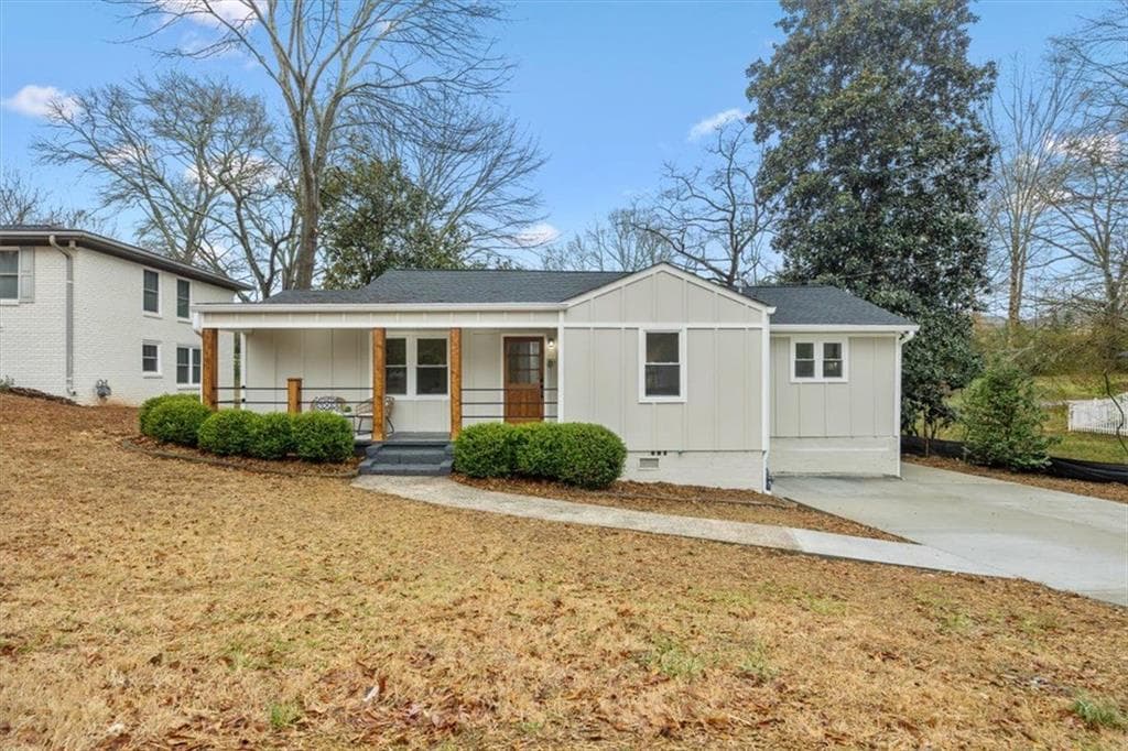 4 bedroom, 3 bathroom single family residence sold at 1546 Walker Street, Smyrna, GA 30080