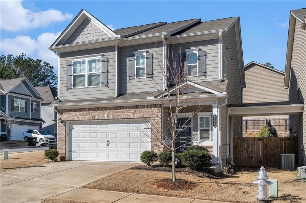 3 bedroom, 3 bathroom, 2,012 sq ft single family residence sold at 202 Bryon Lane, Acworth, GA 30102