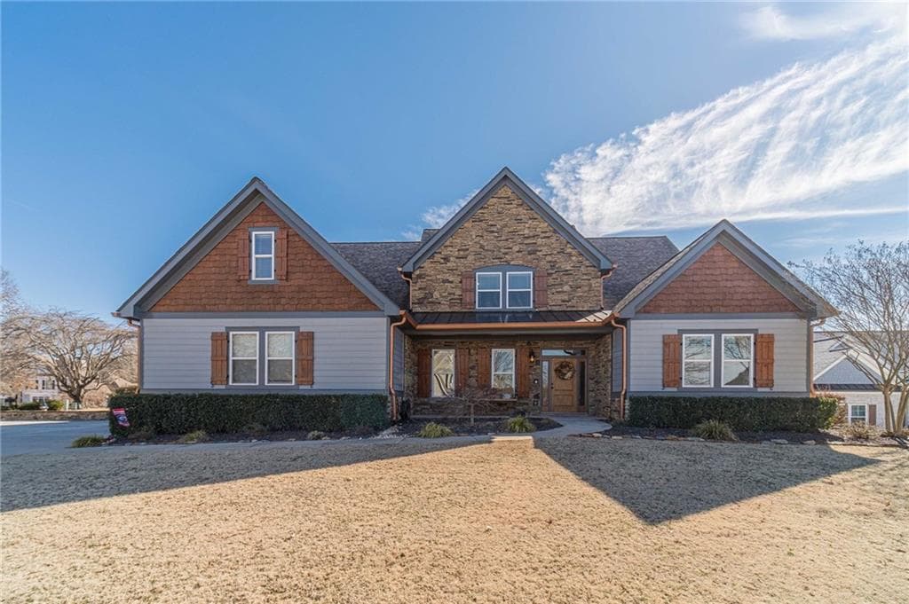 5 bedroom, 4 bathroom single family residence sold at 311 Harmony Grove Lane, Jefferson, GA 30549