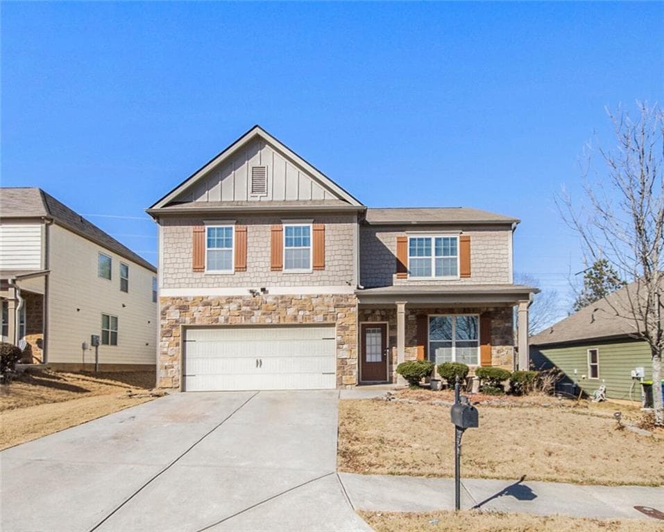 5 bedroom, 3 bathroom, 3,068 sq ft single family residence sold at 561 Greyhound Court, Union City, GA 30291