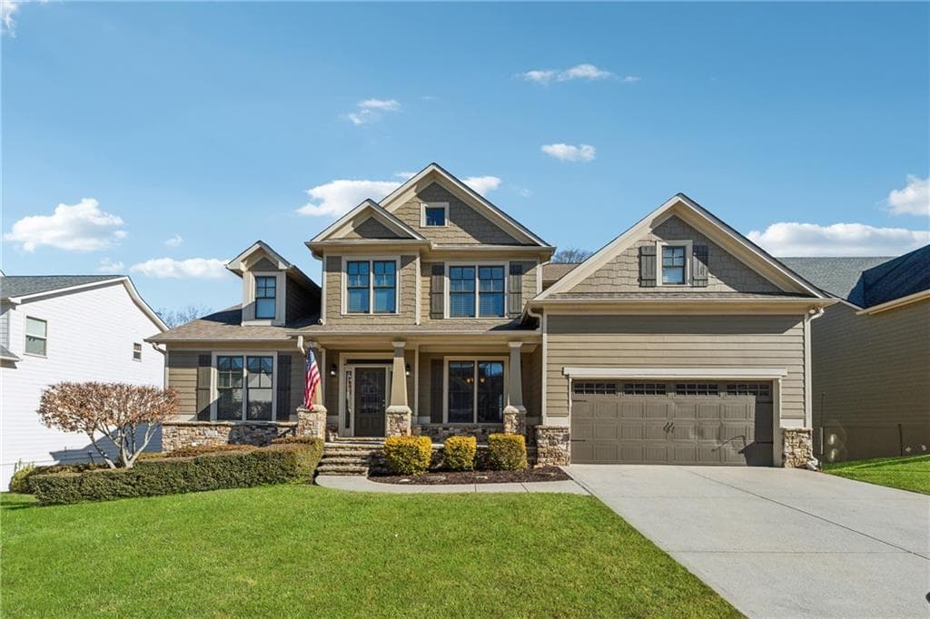 4 bedroom, 5 bathroom single family residence sold at 6133 Bendcreek Lane, Braselton, GA 30517