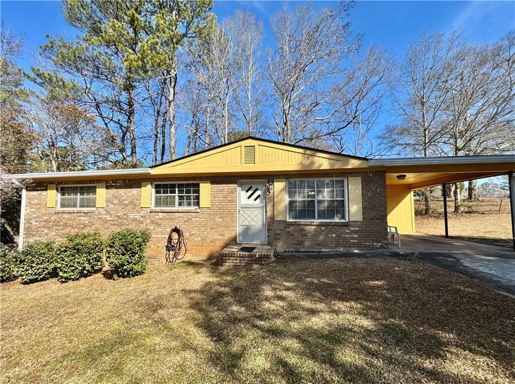 3 bedroom, 1 bathroom single family residence sold at 5961 John Street, Austell, GA 30106