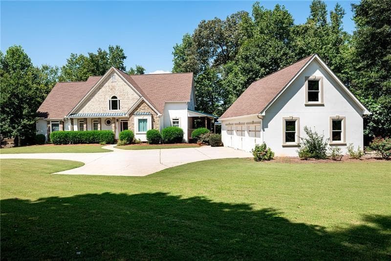 4 bedroom, 5 bathroom single family residence sold at 7319 Lake Walton Boulevard, Covington, GA 30014