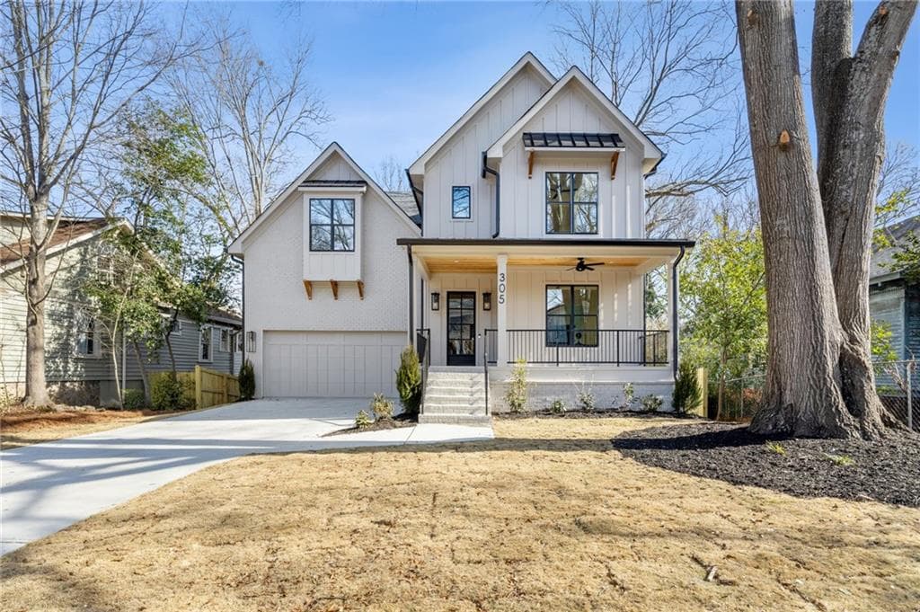 6 bedroom, 7 bathroom, 4,799 sq ft single family residence sold at 305 Gordon Avenue, Atlanta, GA 30307